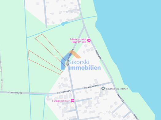 Sonstiges zum Kauf als Kapitalanlage geeignet 3.900 € 5.024 m² Grundstück Bürgerwaldstraße 43 Zeesen 15711