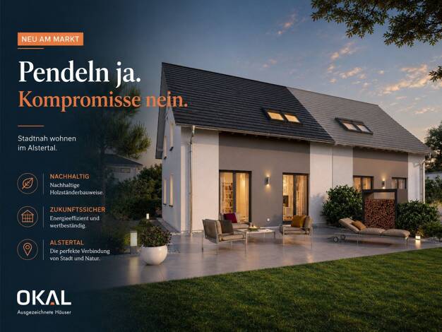 Doppelhaushälfte zum Kauf 638.400 € 4 Zimmer 107,6 m² 480 m² Grundstück Duvenstedt Wandsbek 22397
