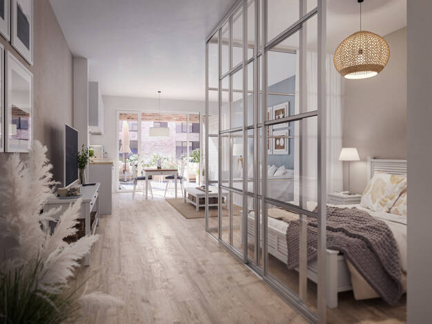Immobilie zum Kauf - Neubau als Kapitalanlage geeignet 468.000 € 1,5 Zimmer 52,1 m² Travemünde Lübeck-Travemünde 23570