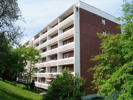 Wohnung zur Miete 287 € 1 Zimmer 40,2 m² 1. Geschoss frei ab sofort Bodelwitzer Weg 49 Pößneck,Stadt Pößneck 07381