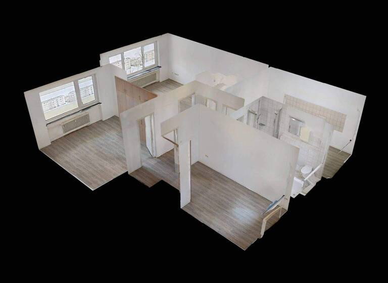 Studio zur Miete 593 € 3 Zimmer 70,1 m² 2. Geschoss frei ab 16.03.2026 Staumühler Str. 5 Sennelager Paderborn 33104