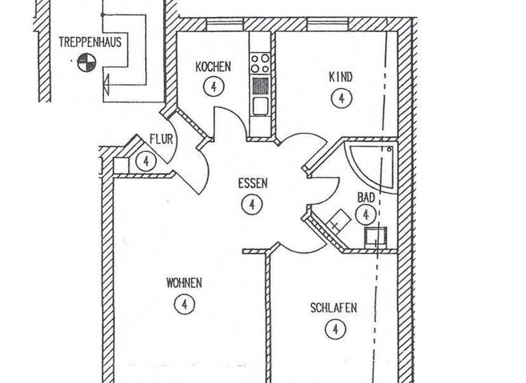 Wohnung zur Miete 710 € 3 Zimmer 73,4 m² 1. Geschoss frei ab 01.06.2026 Schortens 26419