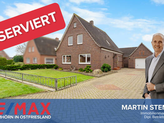 Einfamilienhaus zum Kauf 259.000 € 7 Zimmer 130 m² 1.000 m² Grundstück Victorbur Südbrookmerland 26624