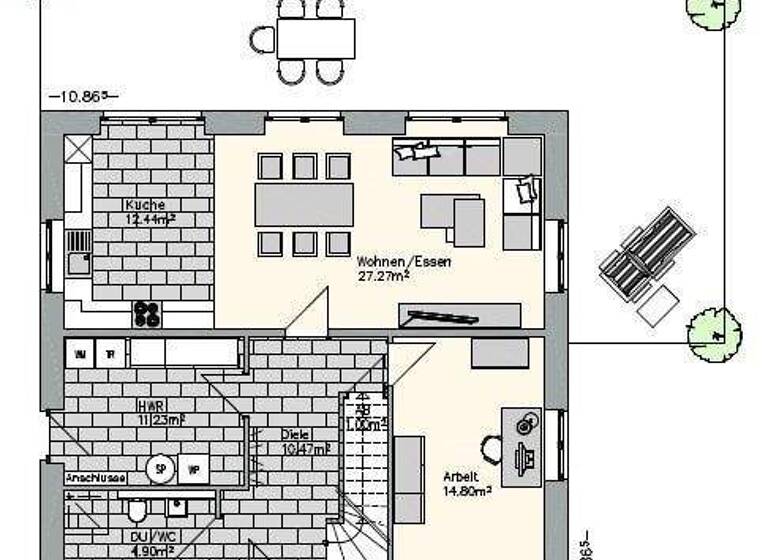 Einfamilienhaus zum Kauf provisionsfrei 406.680 € 6 Zimmer 152 m² 1 m² Grundstück Dülmen 48249