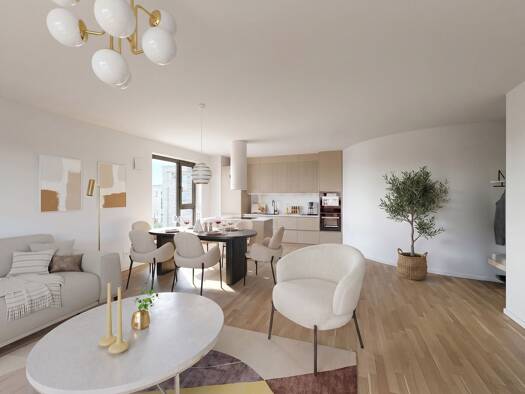Wohnung zum Kauf - Neubau provisionsfrei 499.900 € 2 Zimmer 82 m² 2. Geschoss Unter Gottes Gnaden Widdersdorf Lindenthal 50859