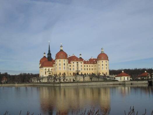 Wohnung zur Miete 720 € 3 Zimmer 75,7 m² 2. Geschoss frei ab sofort Schloßallee 14 Moritzburg 01468