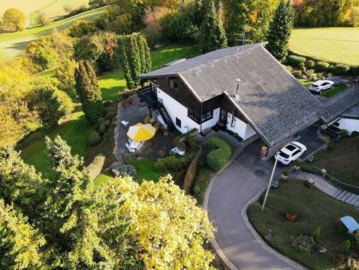 Einfamilienhaus zum Kauf provisionsfrei 1.195.000 € 13 Zimmer 323 m² 3.002 m² Grundstück frei ab 01.07.2026 Waldstadt Mosbach 74821