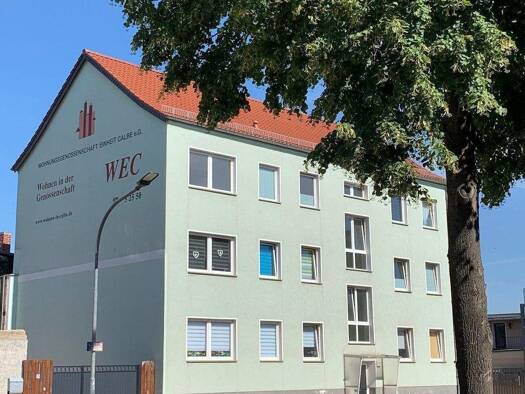 Wohnung zur Miete 370 € 3 Zimmer 73 m² EG frei ab sofort Magdeburger Str. 77 Calbe Calbe (Saale) 39240