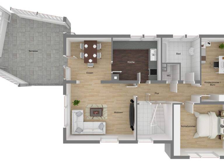 Einfamilienhaus zum Kauf 478.600 € 6 Zimmer 140 m² 1.021 m² Grundstück Am Hahnenschnabel 17 Innenstadt Heidenheim an der Brenz 89520