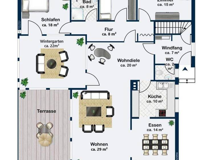 Bungalow zum Kauf 599.000 € 6 Zimmer 212,7 m² 1.126 m² Grundstück Oberreifenberg Schmitten / Seelenberg 61389