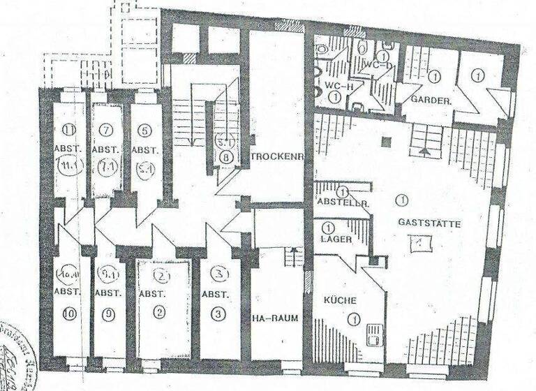 Gastronomie/Hotel zum Kauf 62.000 € 52,2 m² Gastrofläche Mosenstraße 1 Auerbach Auerbach/Vogtland 08209