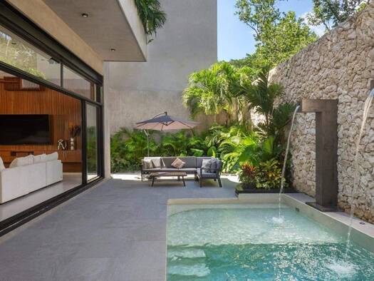 Villa zum Kauf - Erstbezug 1.280.163 € 460 m² 406 m² Grundstück Quintana Roo  Tulum  Aldea Zama Aldea Zama 77760