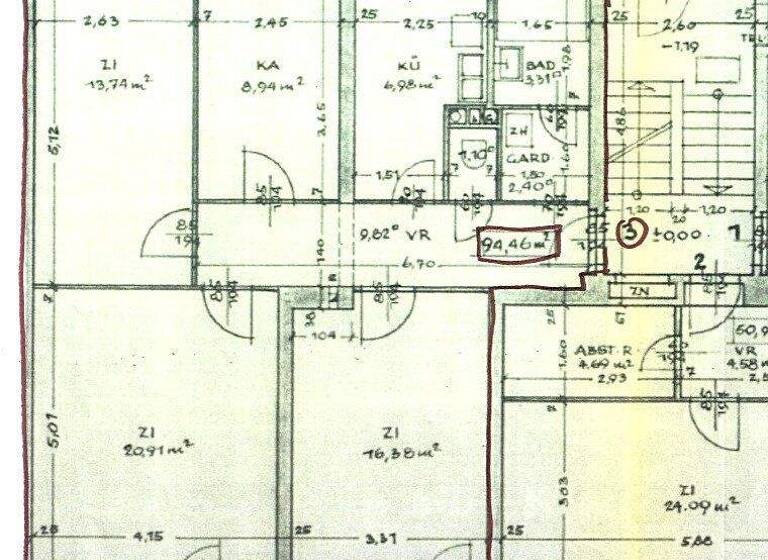 Wohnung zum Kauf 350.000 € 4 Zimmer 94,5 m² Wien,Ottakring 1160