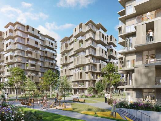 Wohnung zum Kauf - Erstbezug 818.000 € 5 Zimmer 110,6 m² 2. Geschoss Otto-Preminger-Straße Landstraße 1030