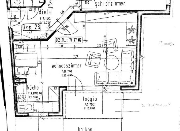Wohnung zum Kauf 398.000 € 2 Zimmer 69 m² Innere Stadt Klagenfurt am Wörthersee 9020