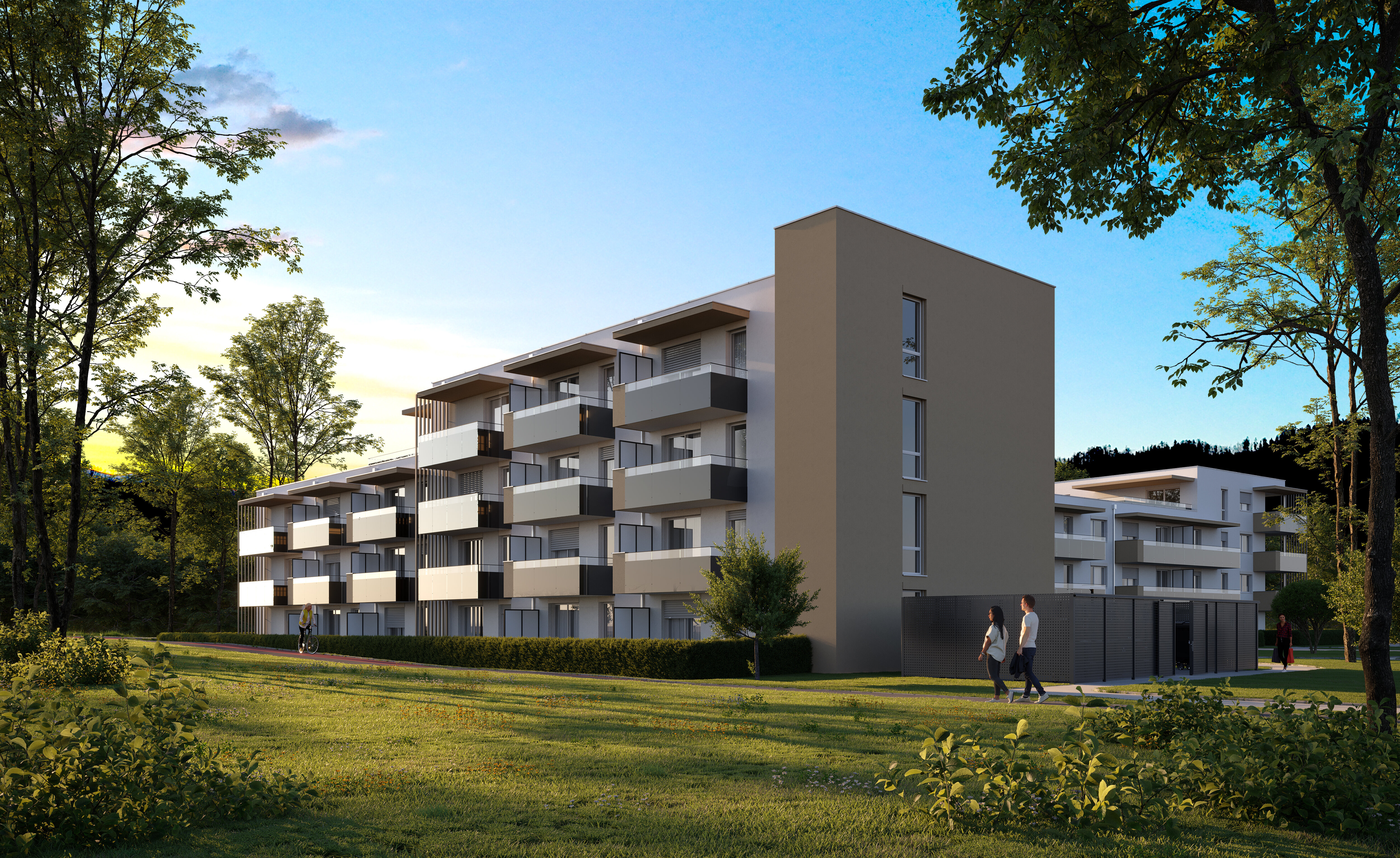 Wohnung zum Kauf 394.900 € 3 Zimmer 87,2 m²<br/>Wohnfläche Warmbad-Judendorf Villach(Stadt) 9500