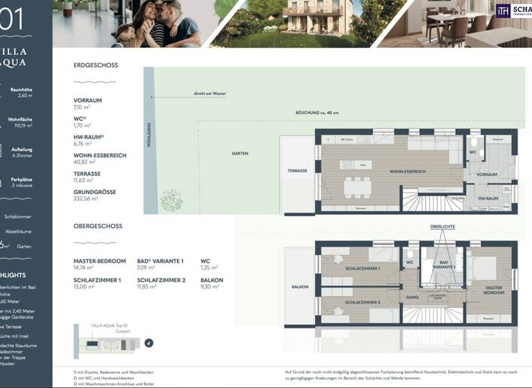 Haus zum Kauf - Erstbezug provisionsfrei 499.762 € 6 Zimmer 110 m² 230 m² Grundstück Mühlgangweg Kalsdorf bei Graz 8401