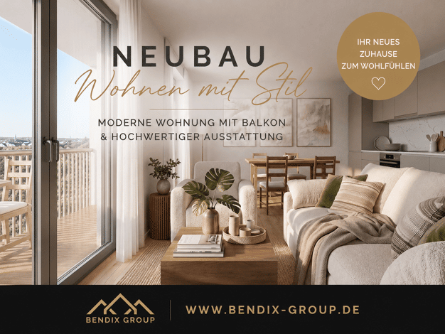 Wohnung zum Kauf - Neubau provisionsfrei 460.800 € 3 Zimmer 72 m² 5. Geschoss Kleinzschocher Südwest 04229