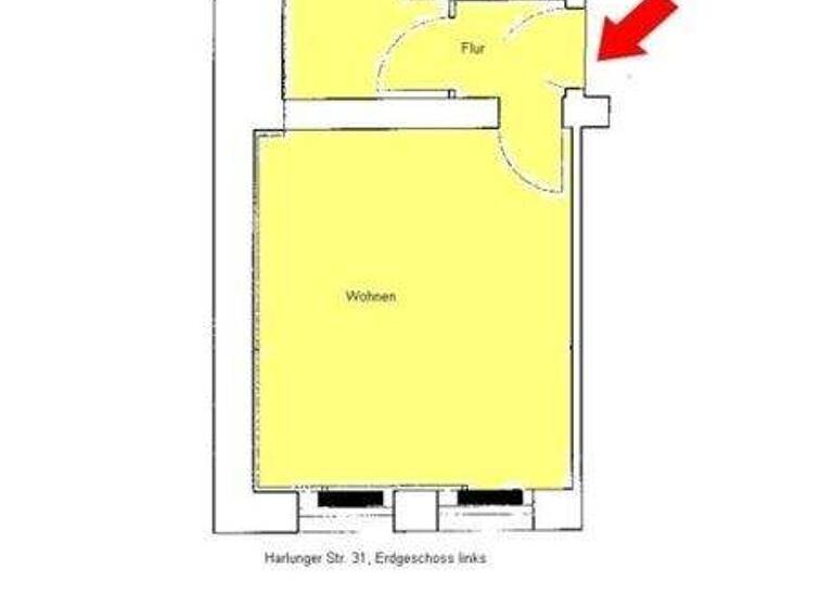 Studio zur Miete 247 € 1 Zimmer 31 m² EG Harlunger Str. 31 Altstadt Brandenburg an der Havel 14770
