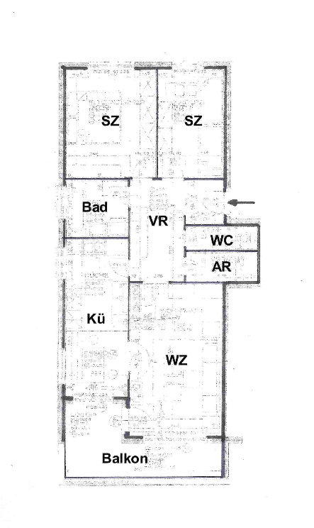 Wohnung zur Miete 835 € 3 Zimmer 77,7 m²<br/>Wohnfläche Schwarzach im Pongau 5620