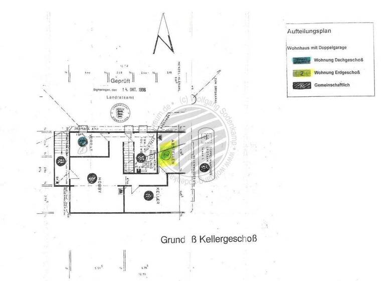 Mehrfamilienhaus zum Kauf provisionsfrei 379.000 € 6,5 Zimmer 154,5 m² 1.123 m² Grundstück Ablach Krauchenwies 72505