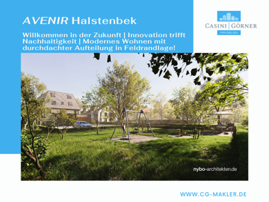 Wohnung zum Kauf - Erstbezug provisionsfrei 318.000 € 2 Zimmer 52 m² 1. Geschoss Halstenbek 25469