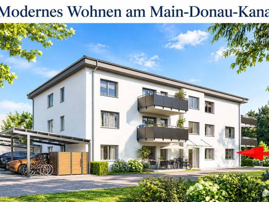 Terrassenwohnung zur Miete - Erstbezug 1.180 € 3 Zimmer 84 m² 2 Geschosse frei ab 01.12.2026 Am Siechhaus Forchheim Forchheim 91301