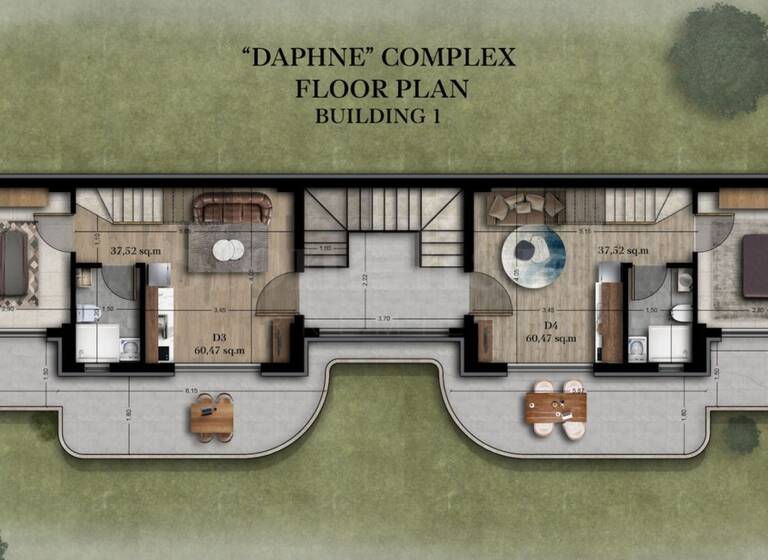 Wohnung zum Kauf 157.500 € 3 Zimmer 60,5 m² Skala Rachoni