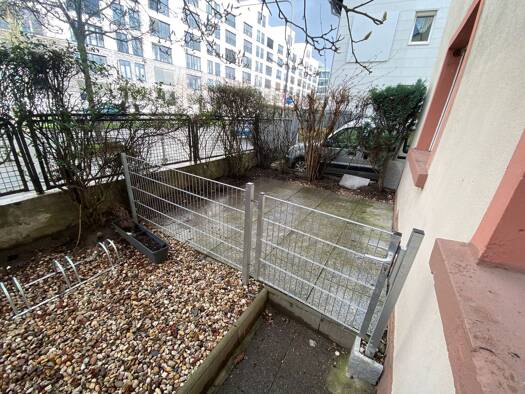 Wohnung zur Miete 700 € 1,5 Zimmer 55 m² Geschoss 2/5 frei ab sofort Gerbermühlstraße 82 Sachsenhausen Frankfurt am Main 60594