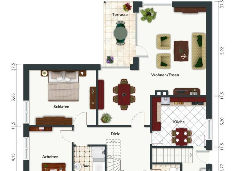 Einfamilienhaus zum Kauf 375.000 € 6 Zimmer 174 m² 1.123 m² Grundstück Boren 24392