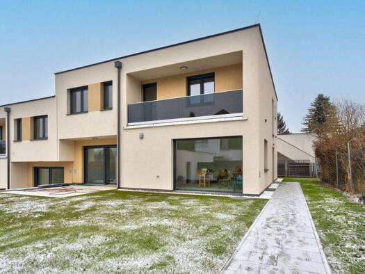Doppelhaushälfte zur Miete 2.173 € 5 Zimmer 181,7 m² 416 m² Grundstück Katzelsdorf 3434