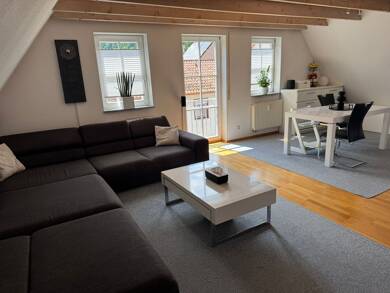 Maisonette zur Miete 1.150 € 4 Zimmer 108,8 m² Geschoss 2/2 frei ab 01.09.2025 Blaubeuren Blaubeuren 89143