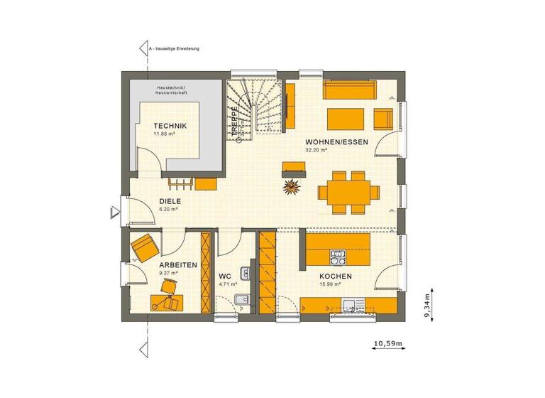 Einfamilienhaus zum Kauf 462.283 € 6 Zimmer 166,4 m² 501 m² Grundstück Neuenhagen 15366