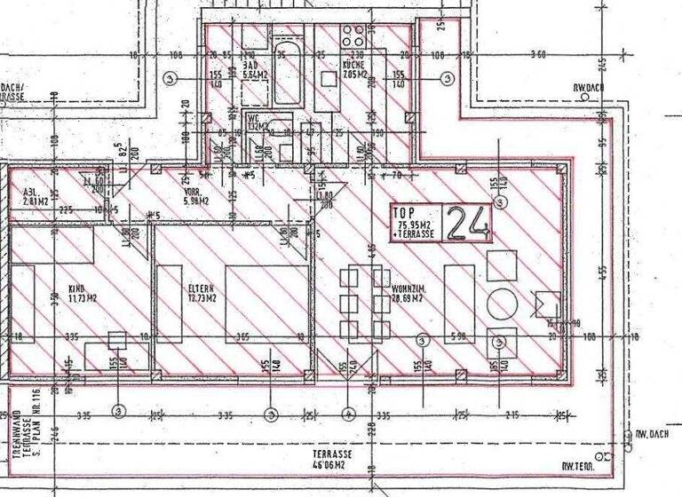 Wohnung zum Kauf 359.000 € 3 Zimmer 76 m² 2. Geschoss Röthis 6832
