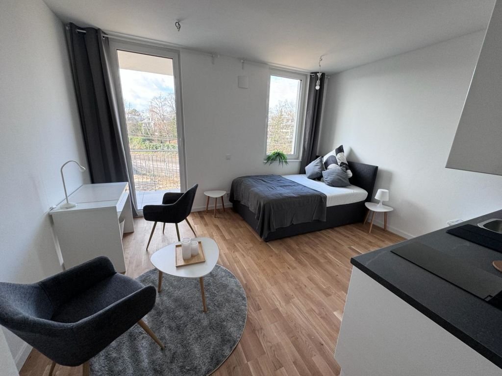 Wohnung zur Miete Wohnen auf Zeit 1.007 € 2 Zimmer 25 m²<br/>Wohnfläche 06.04.2025<br/>Verfügbarkeit Crailsheimer Straße Steglitz Berlin 12247