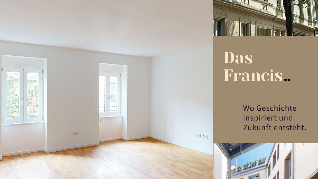 Wohnung zur Miete 1.795 € 3 Zimmer 109 m² 1. Geschoss Moningerstraße 11a Weststadt Karlsruhe 76135