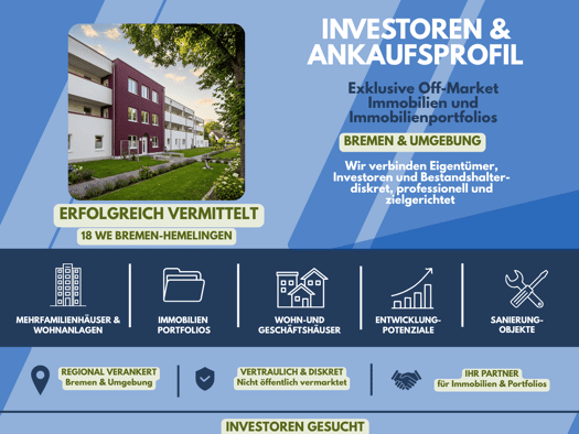 Haus zum Kauf provisionsfrei 1.500.000 € 1 Zimmer Fesenfeld Ost 28211