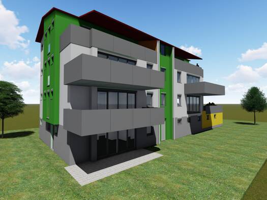 Wohnung zum Kauf - Erstbezug 394.500 € 3 Zimmer 93,3 m² 1. Geschoss Dornhan Dornhan 72175