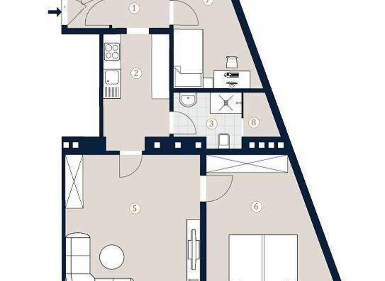 Wohnung zum Kauf 299.000 € 3 Zimmer 67,2 m² 2. Geschoss Wien,Ottakring 1160