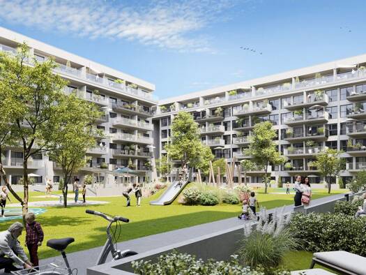 Wohnung zur Miete - Erstbezug 621 € 3 Zimmer 55,3 m² 4. Geschoss frei ab sofort Fröhlichgasse 23-35 Jakomini Graz 8010