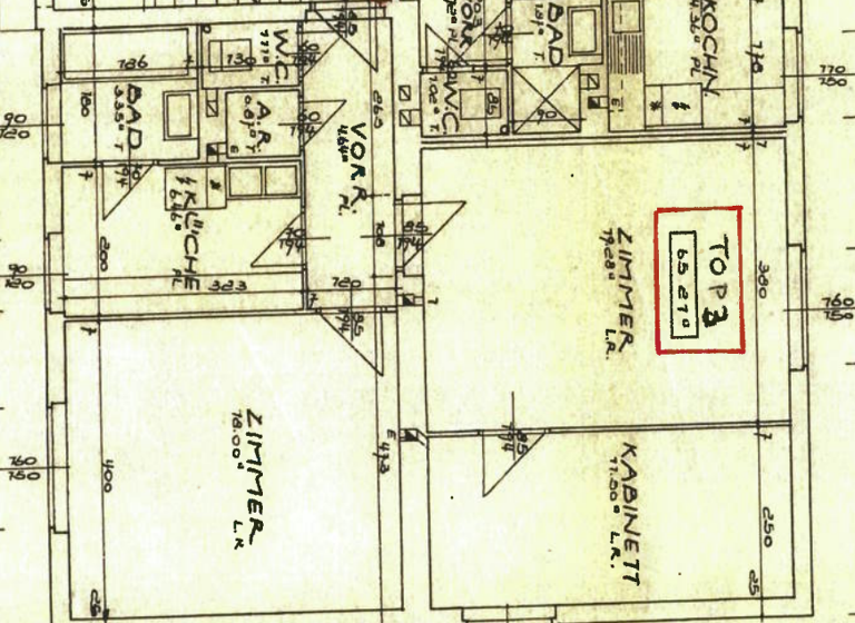 WG-Zimmer zur Miete 699 € 3 Zimmer 65,2 m² EG Petzenkirchen 3252