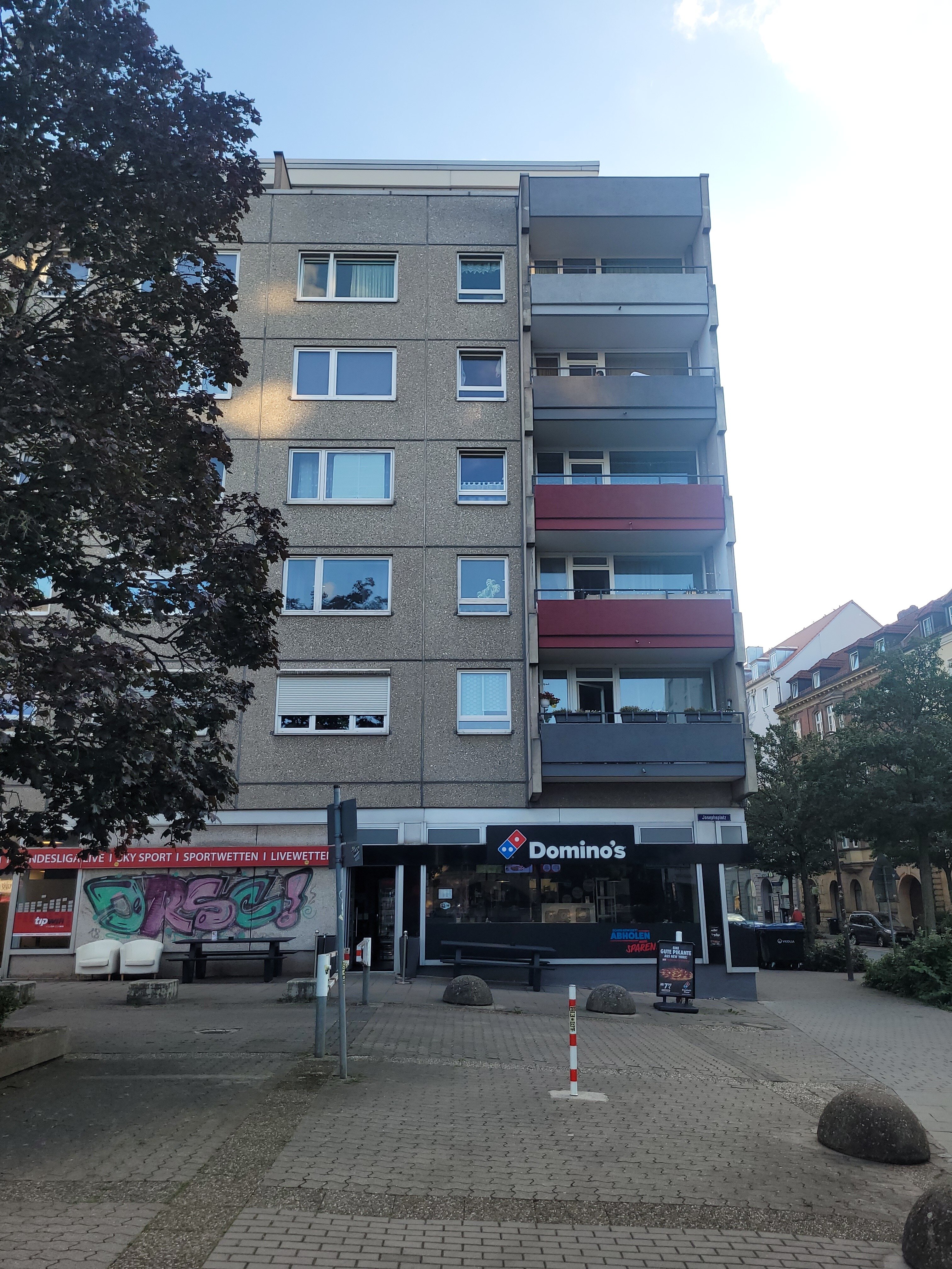 Wohnung zur Miete 700 € 2 Zimmer 56 m²<br/>Wohnfläche 5.<br/>Geschoss Wölfelstraße 17 City Bayreuth 95444