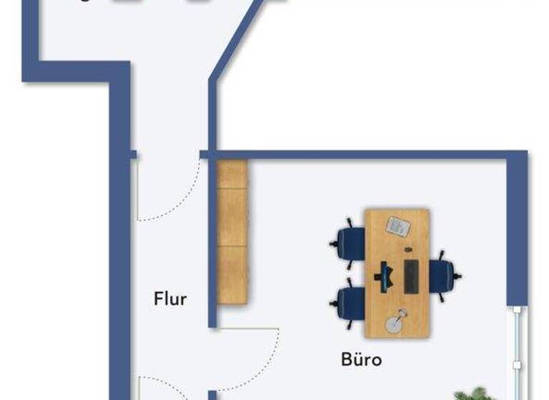 Büro zur Miete 650 € 2,5 Zimmer 67 m² Bürofläche Peiting 86971