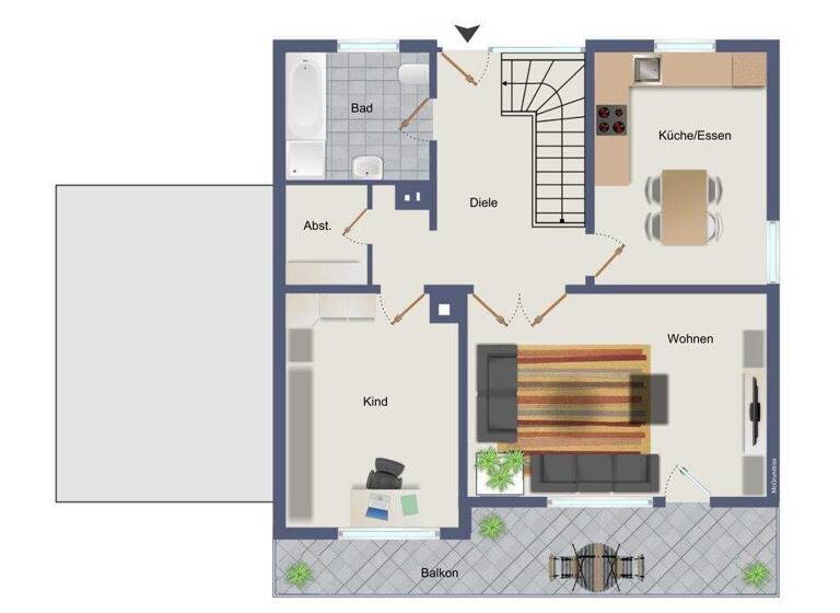 Einfamilienhaus zum Kauf 349.000 € 5 Zimmer 132 m² 632 m² Grundstück Eisenbach Obernburg am Main 63785