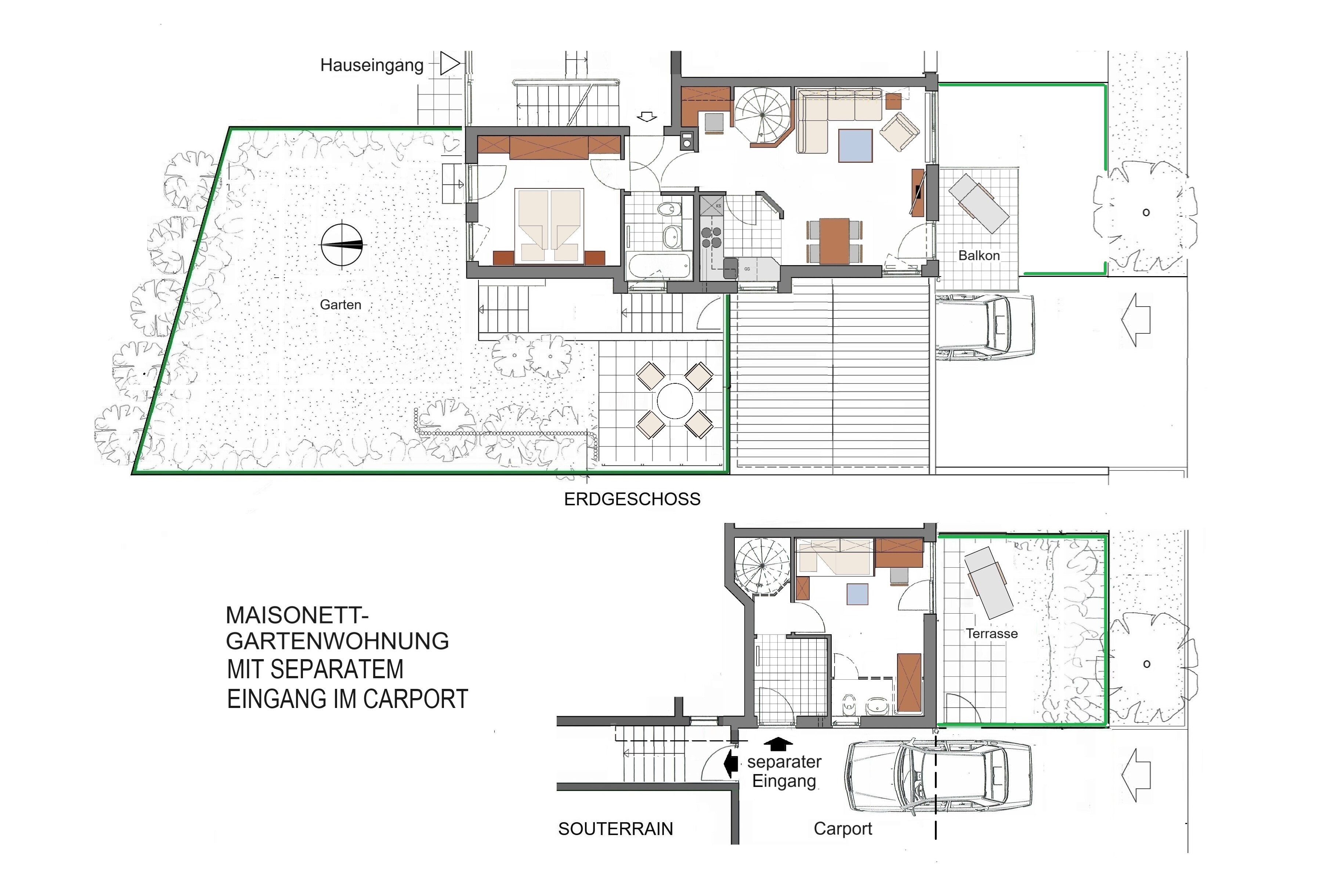 Maisonette zum Kauf 170.000 € 3 Zimmer 67 m²<br/>Wohnfläche ab sofort<br/>Verfügbarkeit Gaberndorf Weimar 99428