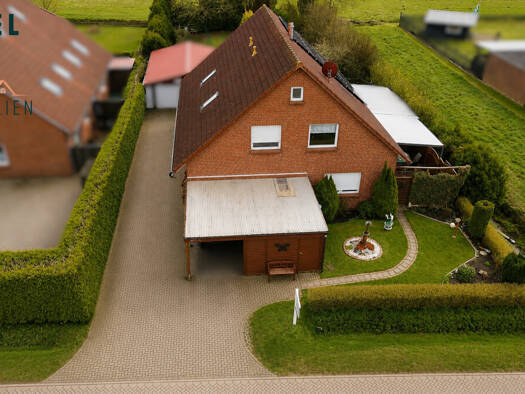 Doppelhaushälfte zum Kauf 219.000 € 4 Zimmer 117 m² 271 m² Grundstück Moordorf Südbrookmerland 26624