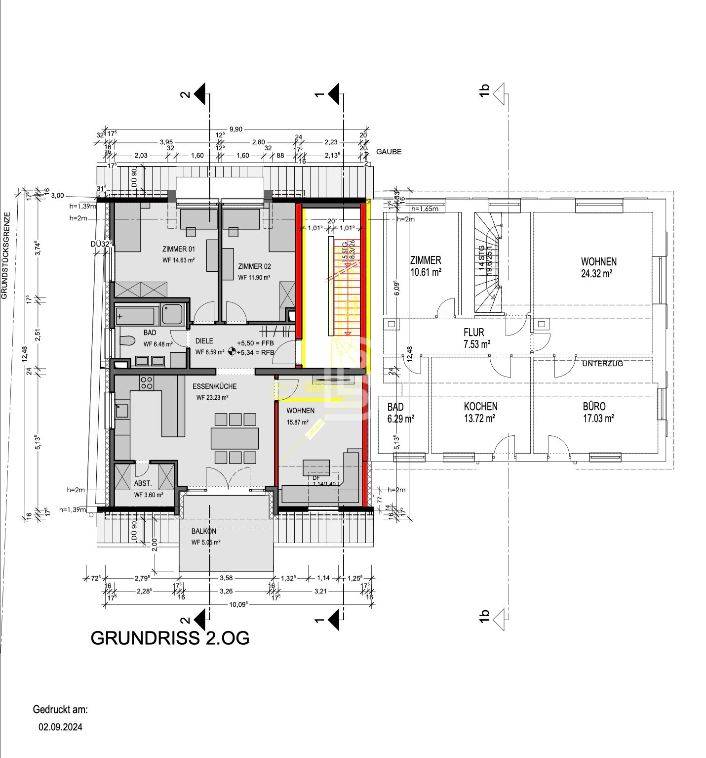 Wohnung zum Kauf 480.000 € 4 Zimmer 88 m²<br/>Wohnfläche 2.<br/>Geschoss ab sofort<br/>Verfügbarkeit Bollschweil Bollschweil 79283