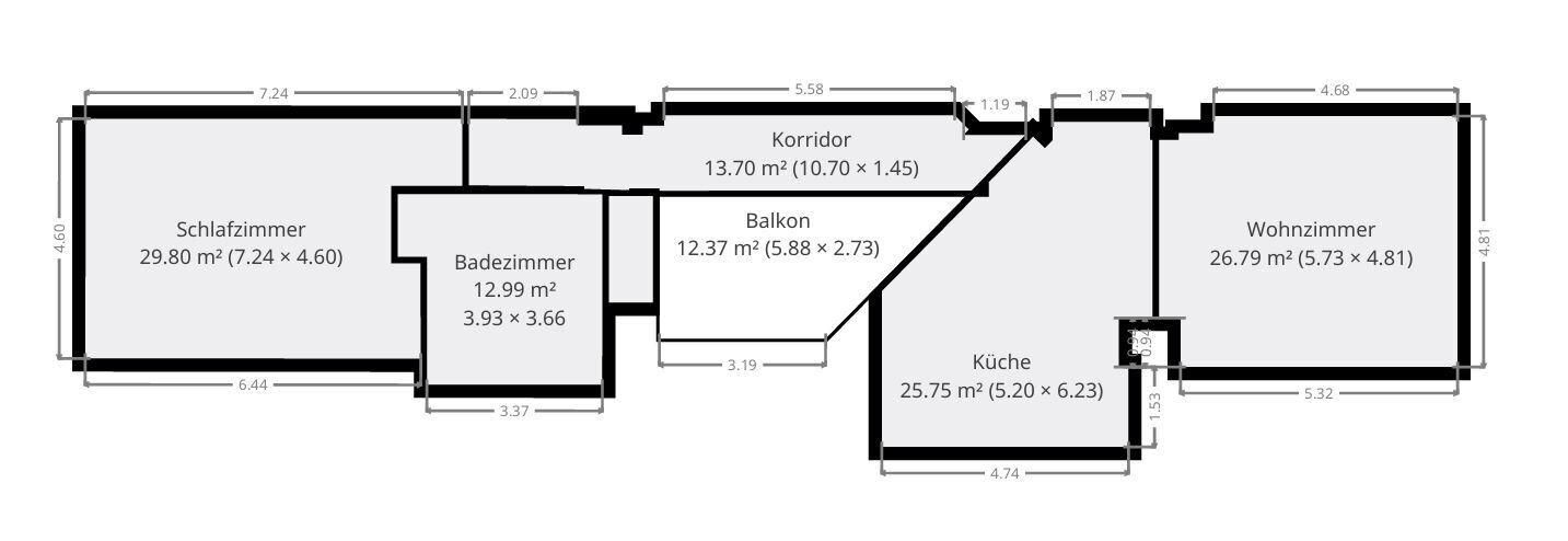 Wohnung zur Miete 1.064 € 2 Zimmer 95 m²<br/>Wohnfläche Plönzeile 8 Oberschöneweide Berlin 12459