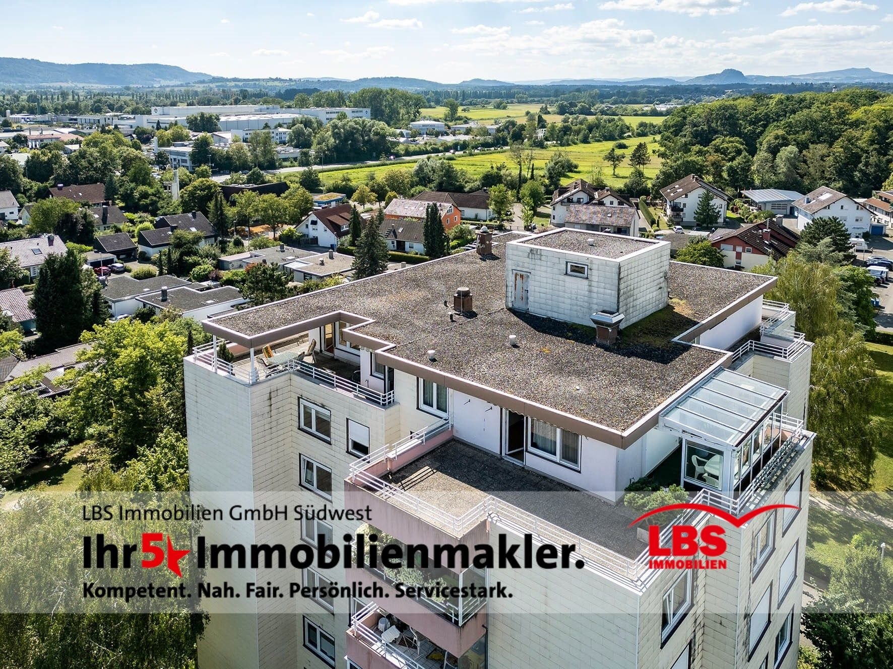 Penthouse zum Kauf 535.000 € 4 Zimmer 141,9 m²<br/>Wohnfläche 9.<br/>Geschoss Nord - West Radolfzell 78315