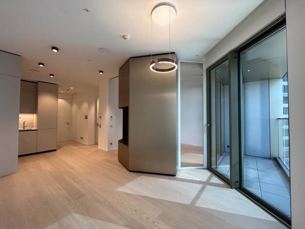 Wohnung zur Miete 1.995 € 2 Zimmer 50,9 m² 15. Geschoss Frankfurt am Main 60315
